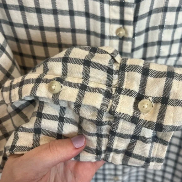 NWT Lucky Brand Classic Button Down Shirt - Picture 4 of 7